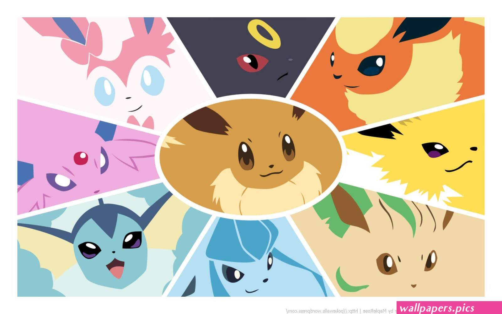 Background Eevee Wallpaper Discover more Animated Character Cute Eevee ...