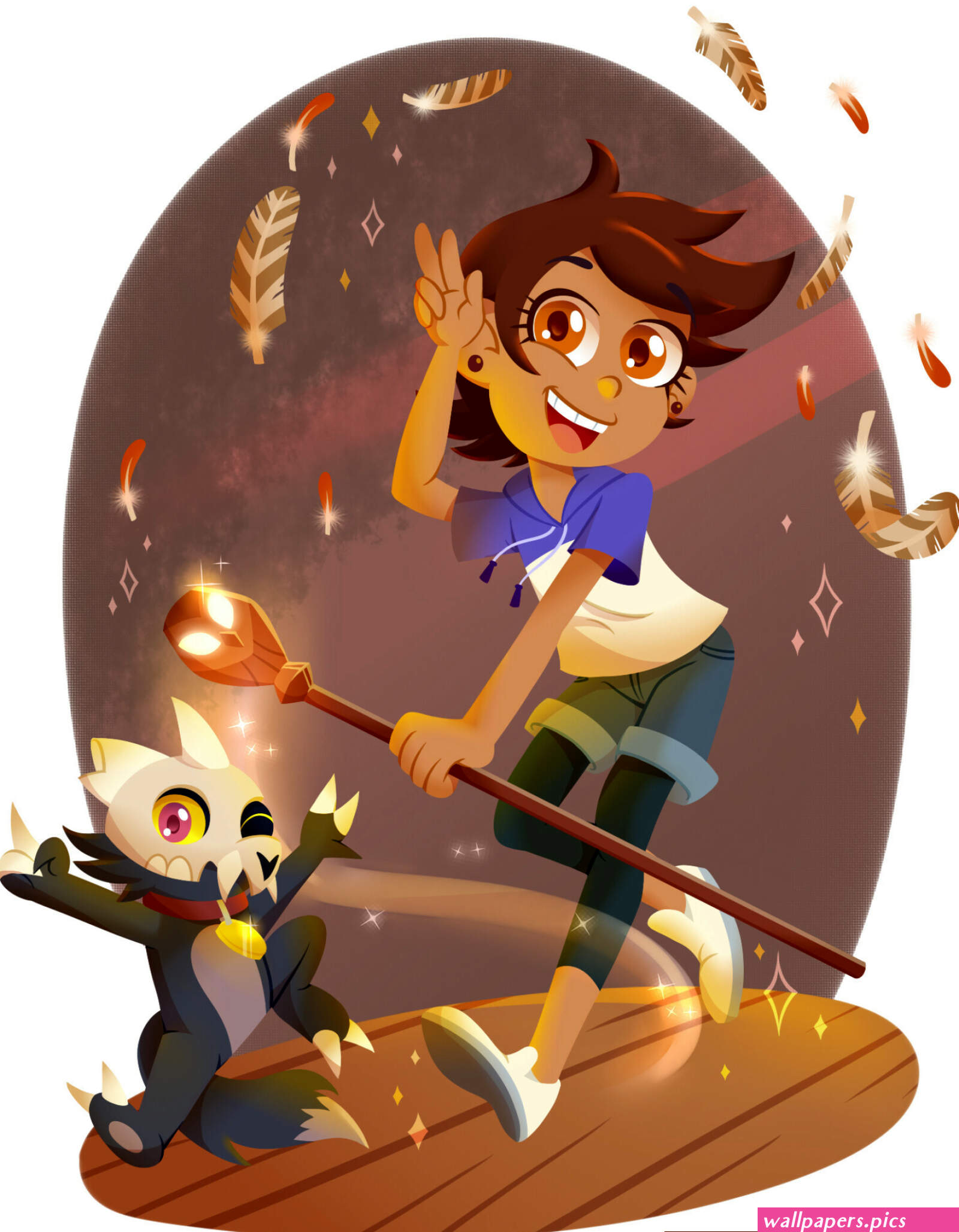 Download The Owl House Main Characters Wallpaper Wallpapers