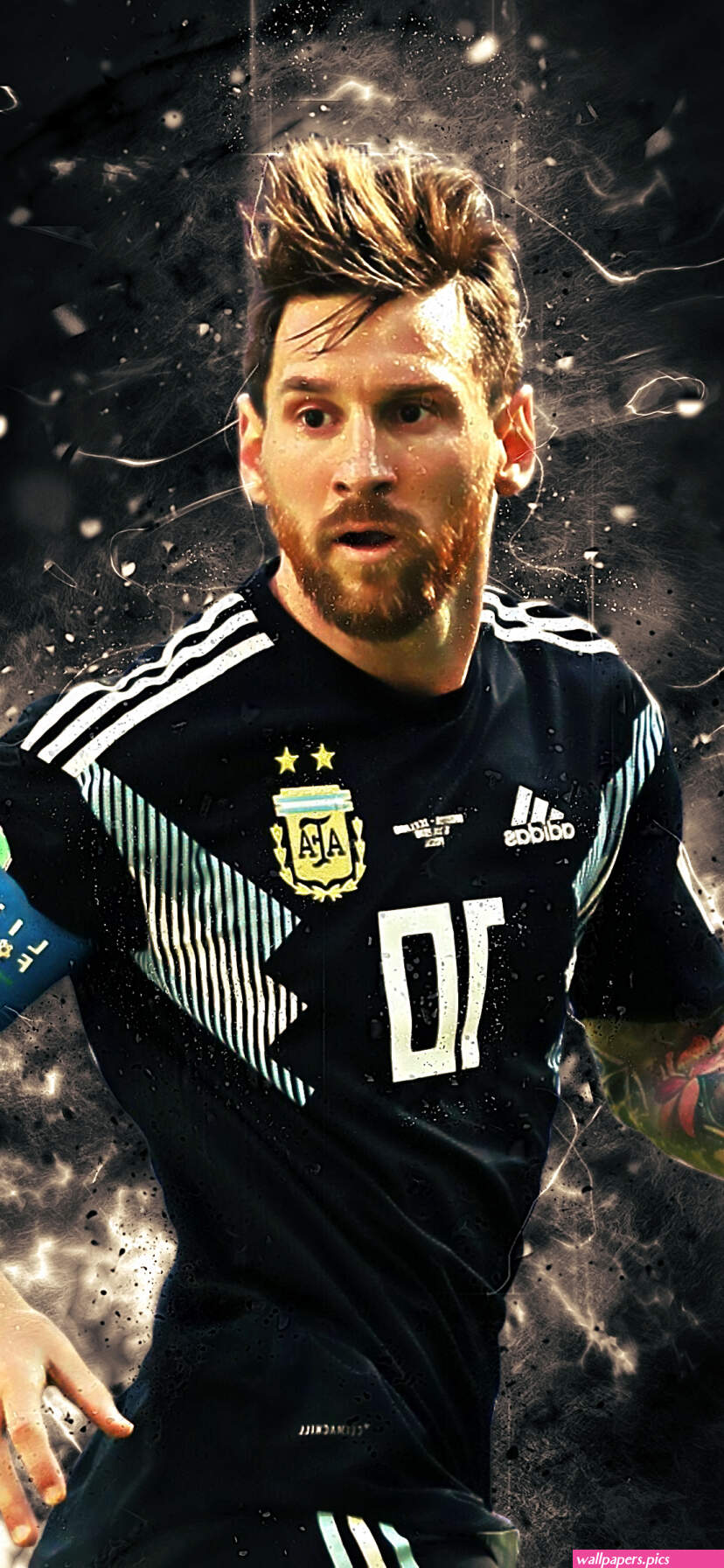 Lionel Messi Wallpaper 4K AMOLED Football player | Wallpapers.Pics