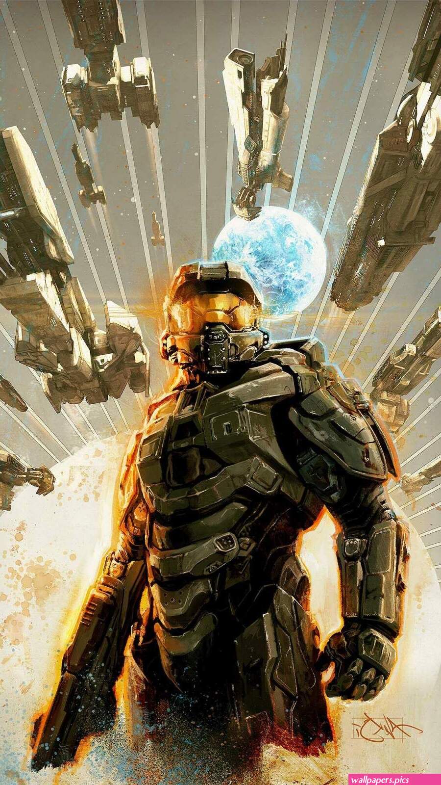 Halo Master Chief iPhone Wallpaper
