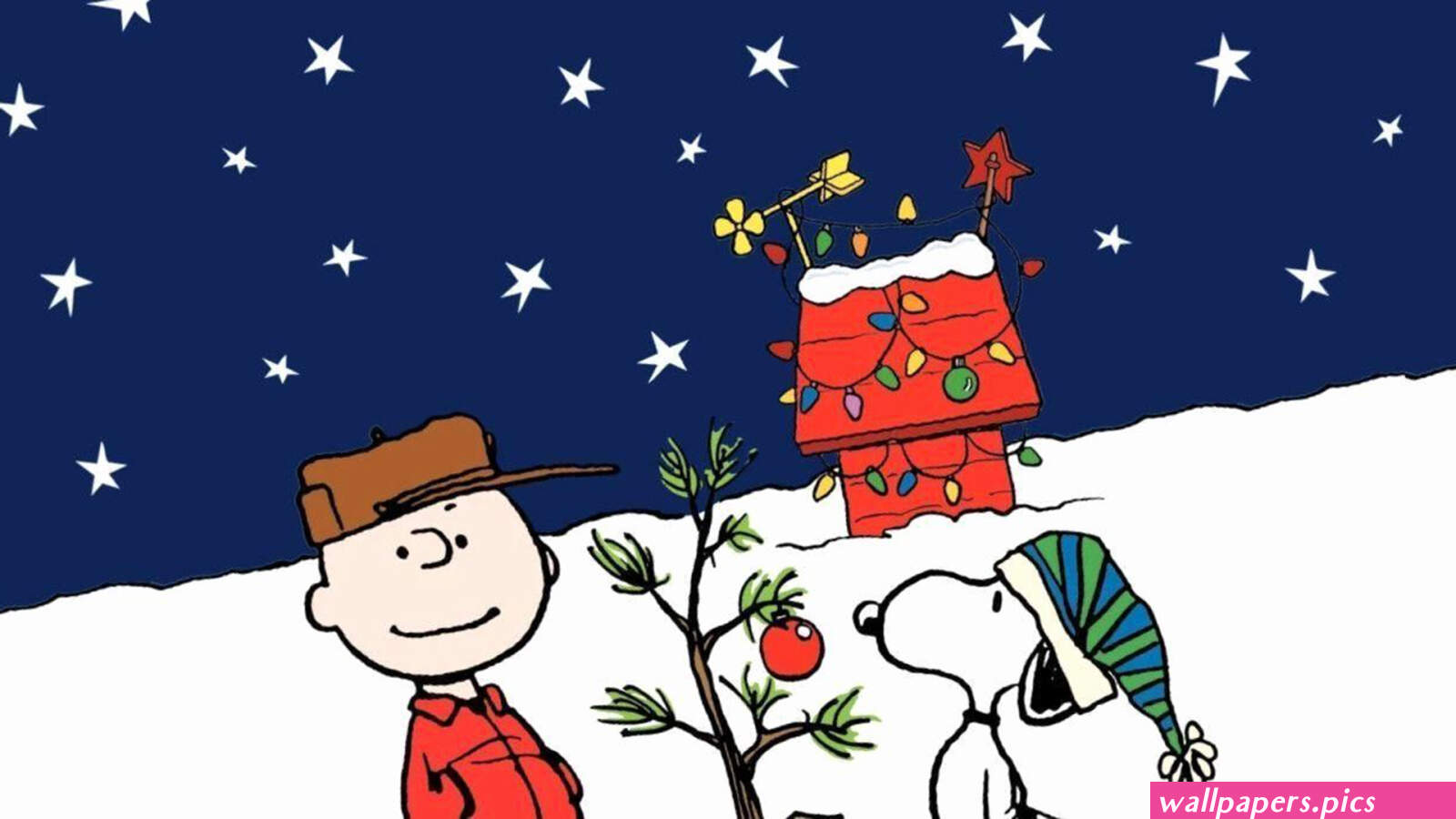 Snoopy Christmas Wallpapers Free Download | Wallpapers.Pics