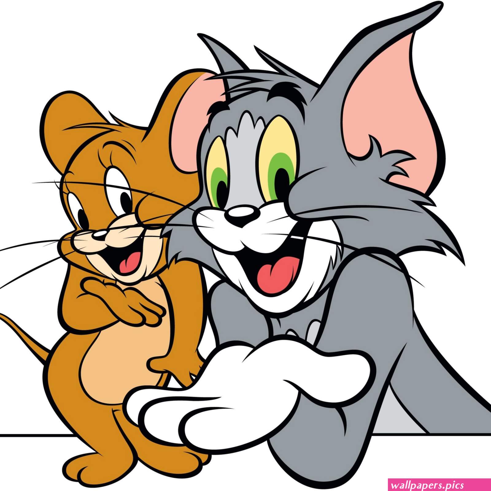Tom Jerry Wallpaper 4K TV series Tom cat Jerry mouse