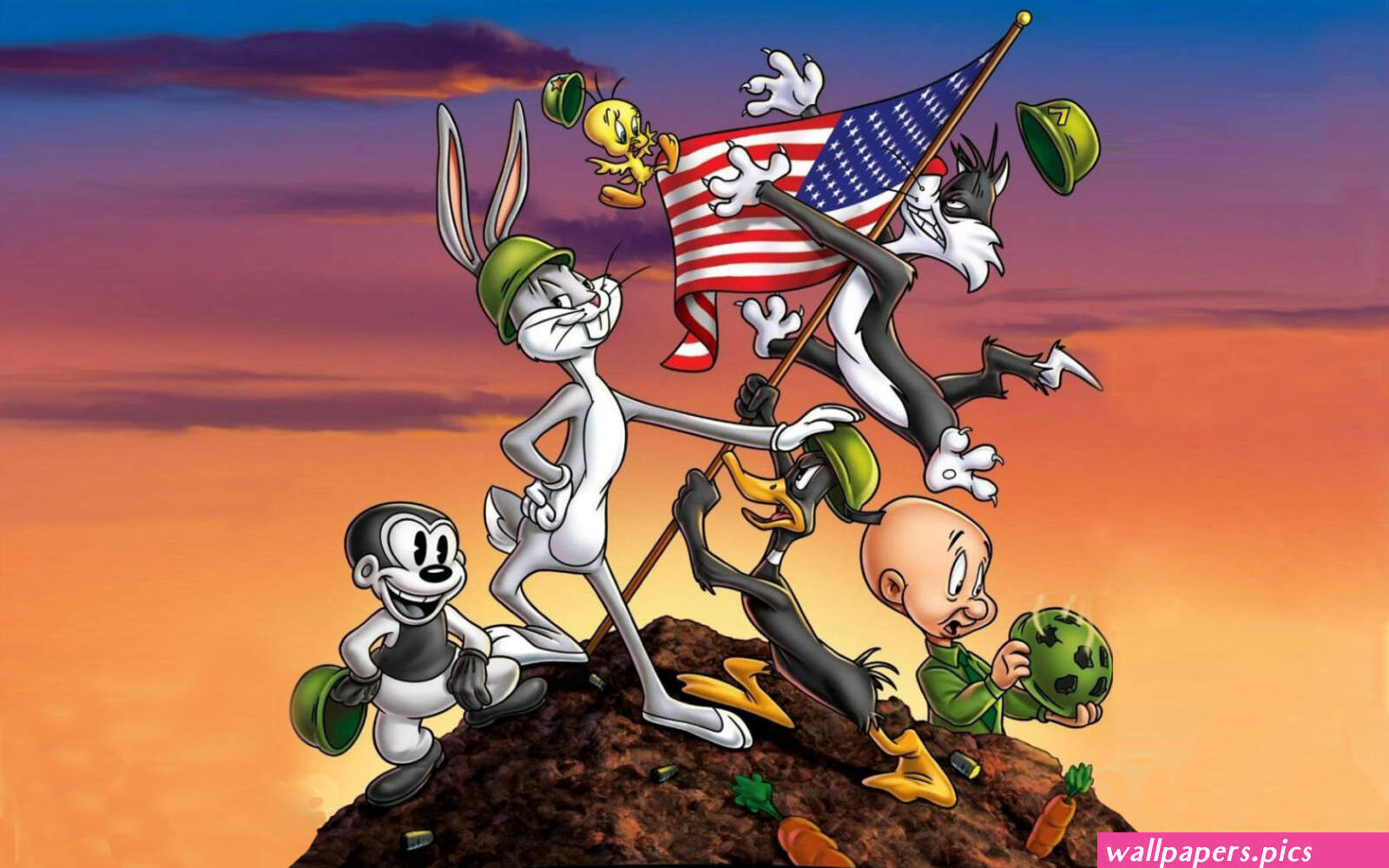 Tweety Bird Baby Days Looney Tunes Bugs Bunny Daffy Duck Tweety Cartoon Image Desktop Wallpaper Hd 1920x1200 : Wallpapers13.com