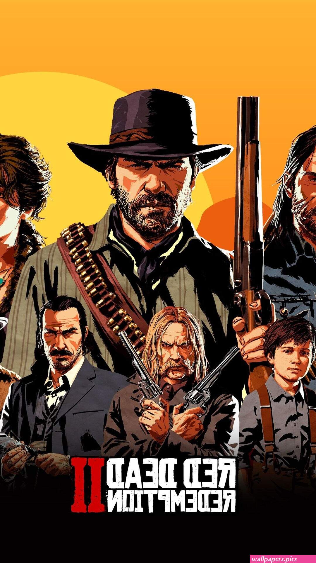 Arthur Morgan John Marston 4K HD Red Dead Redemption 2 Wallpapers ...