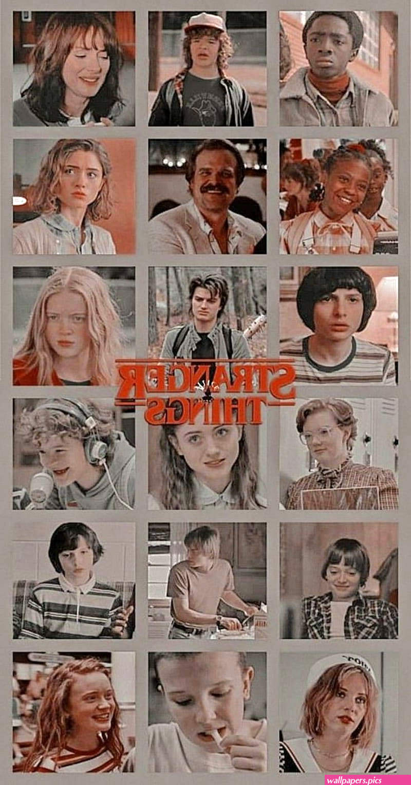 Download Portrait Stranger Things Aesthetic Wallpaper