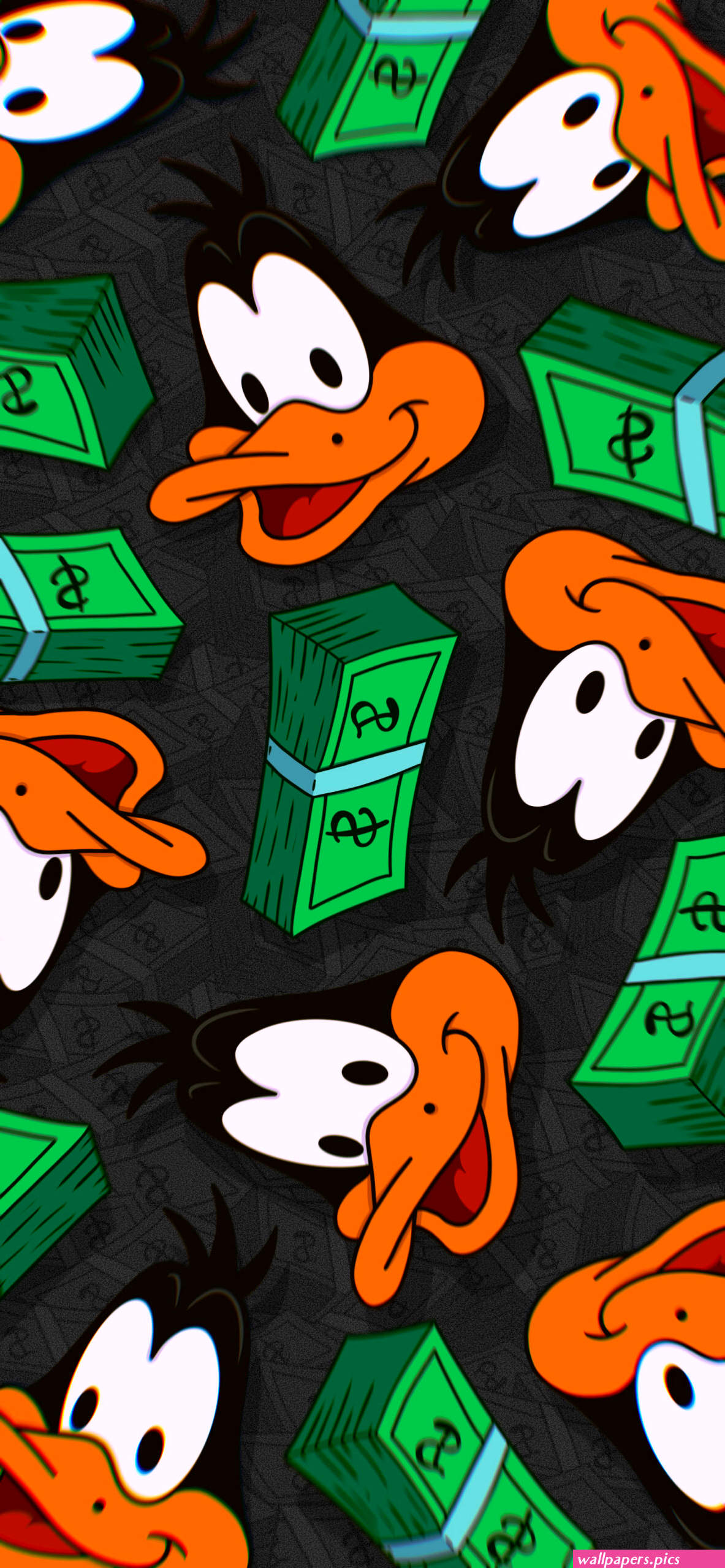Looney Tunes Daffy Duck Money Wallpapers